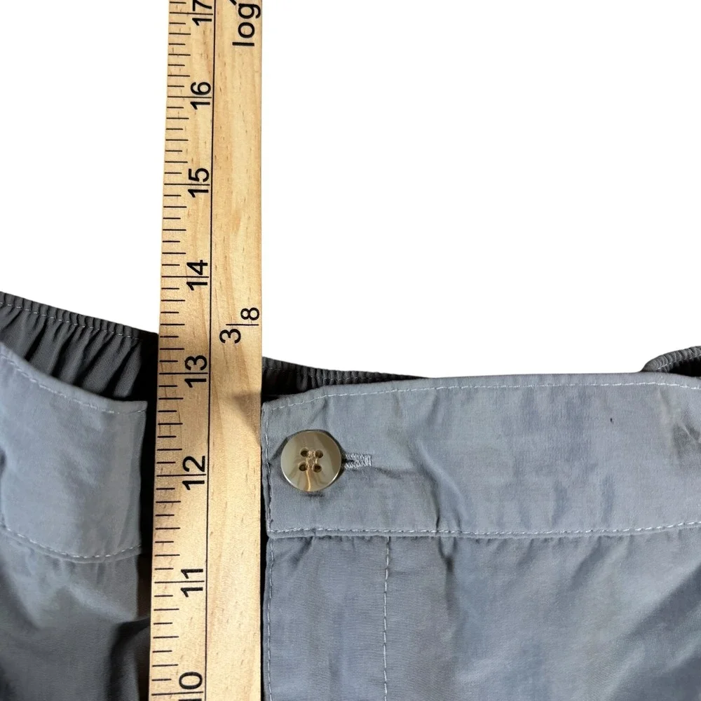 VTG Solumbra Cargo Pants Mens L Gray Sun Protection Lightweight Utility Hiking